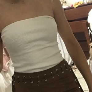 White Tube Top